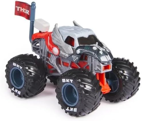 Monster Jam Marvel Vehicles 1:64 Scale Thor 6074265 — image 1