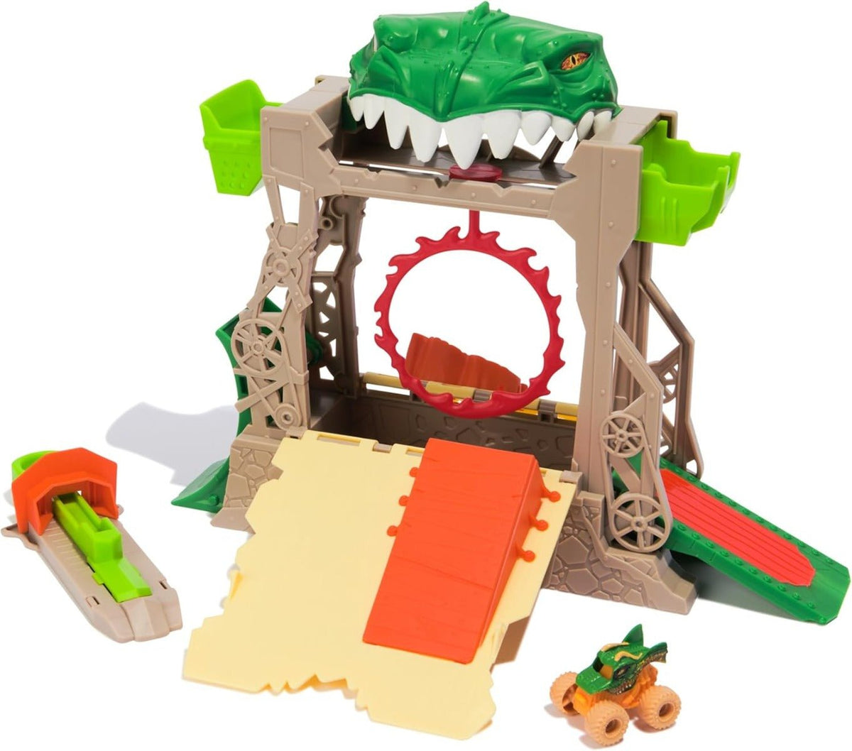 Monster Jam Mini Dungeon Of Doom Transforming Playset — image 1