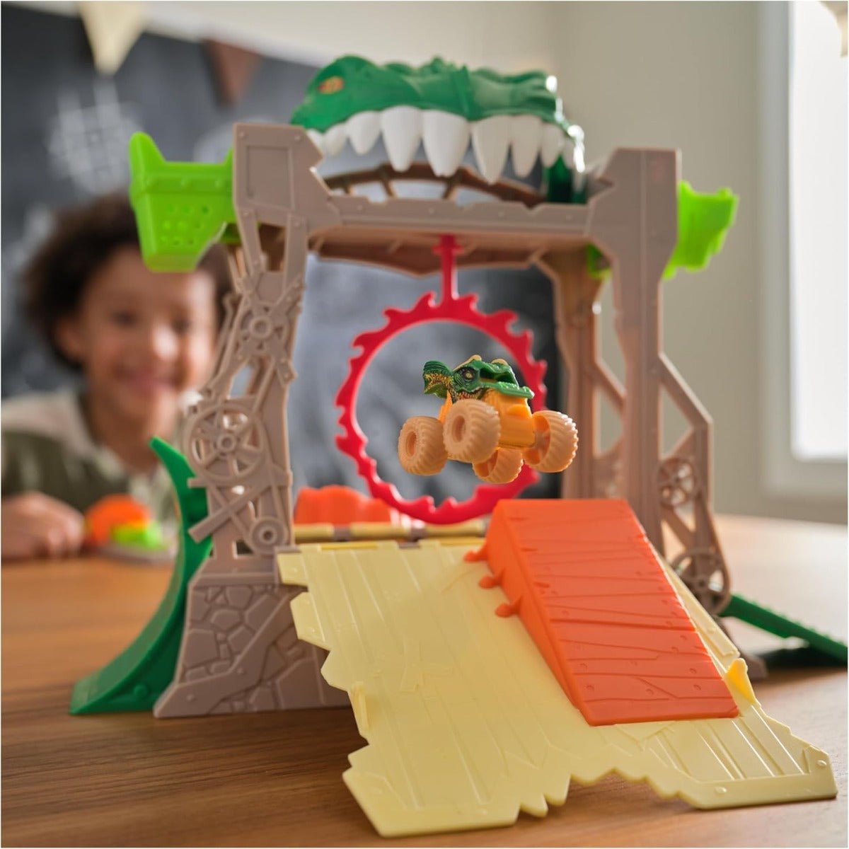 Monster Jam Mini Dungeon Of Doom Transforming Playset - Colorland Toys