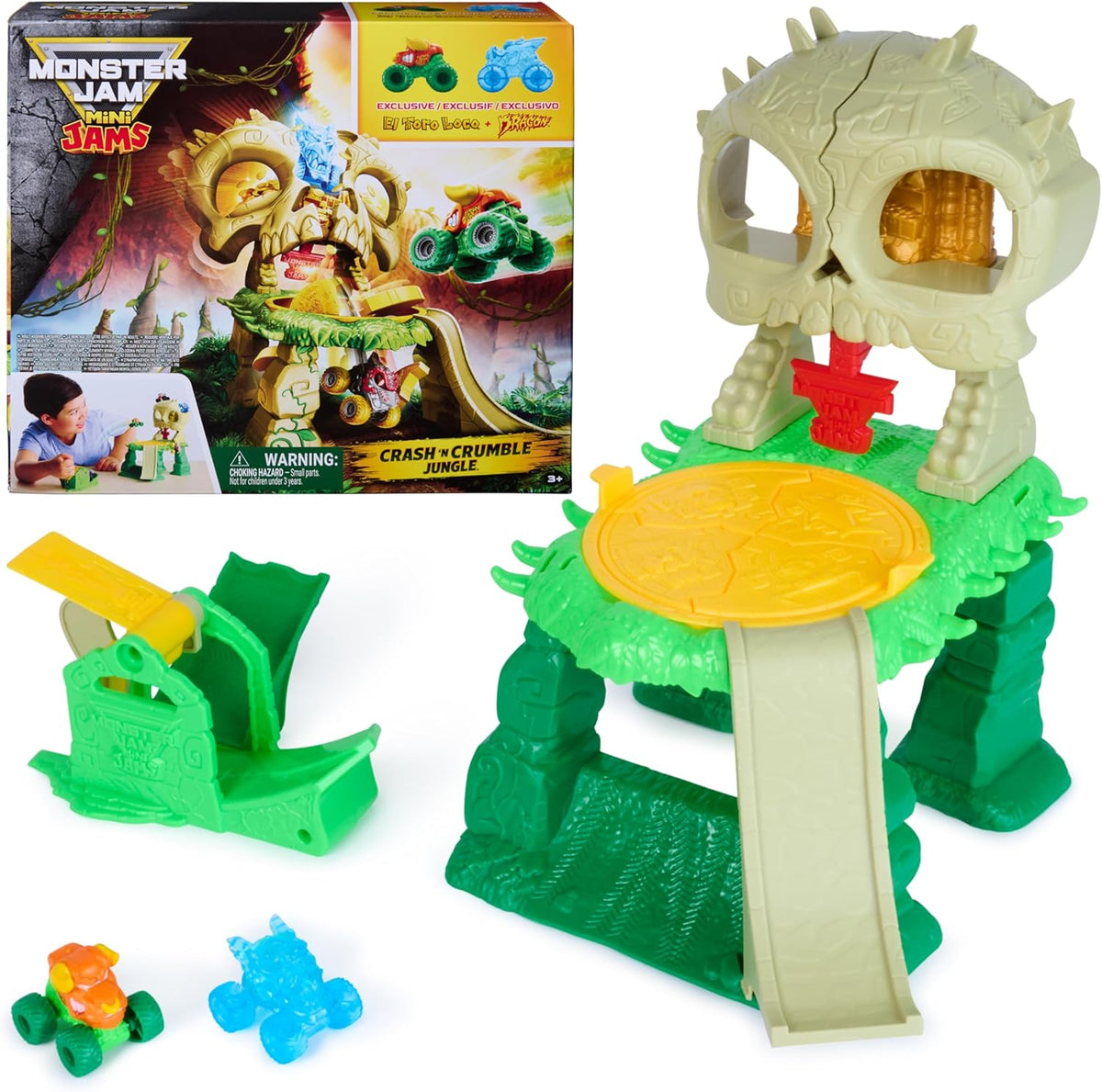 Monster Jam Mini Jams Jungle Playset 6074433 — image 8