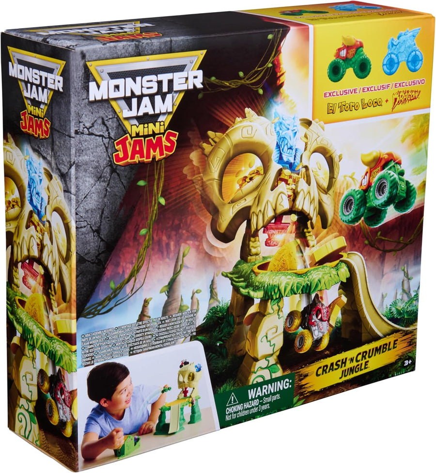 Monster Jam Mini Jams Jungle Playset 6074433 — image 1