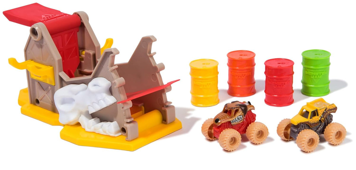 Monster Jam Mini Launchers Boneyard Blaster Playset — image 2