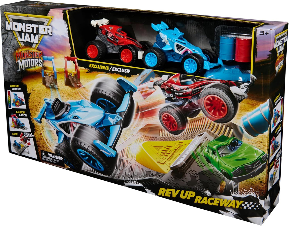 Monster Jam Monster Motors Rev Up 1:64 Raceway Playset 6076284 — image 6