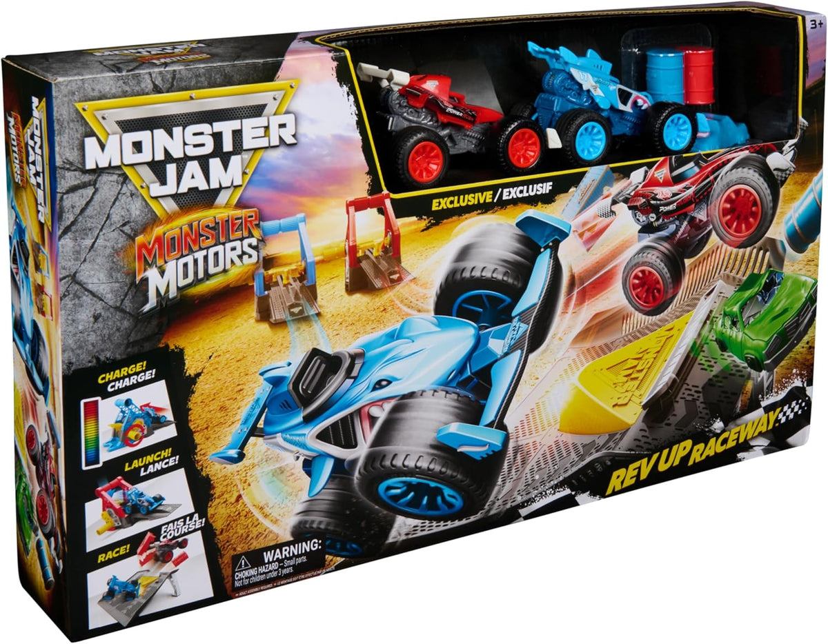 Monster Jam Monster Motors Rev Up 1:64 Raceway Playset 6076284 — image 7