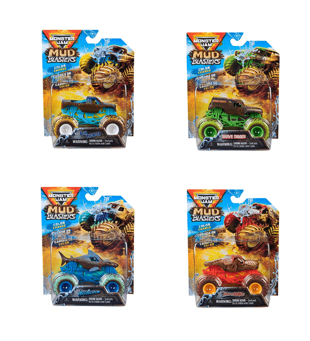 Monster Jam Mud Blasters 1:64 Scale Assorted 6072638 — image 1