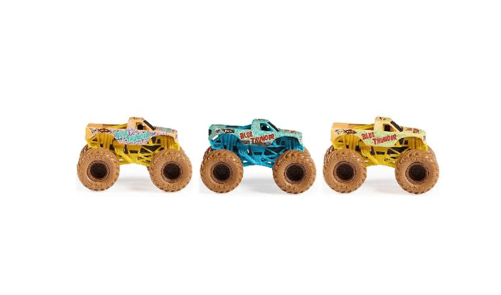 Monster Jam Mystery Mudders Blue Thunder 1:64 Series 1 6065345 — image 3