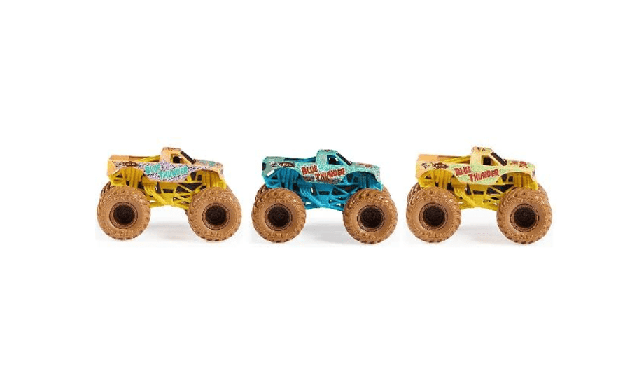Monster Jam Mystery Mudders Blue Thunder 1:64 Series 1 6065345 — image 3