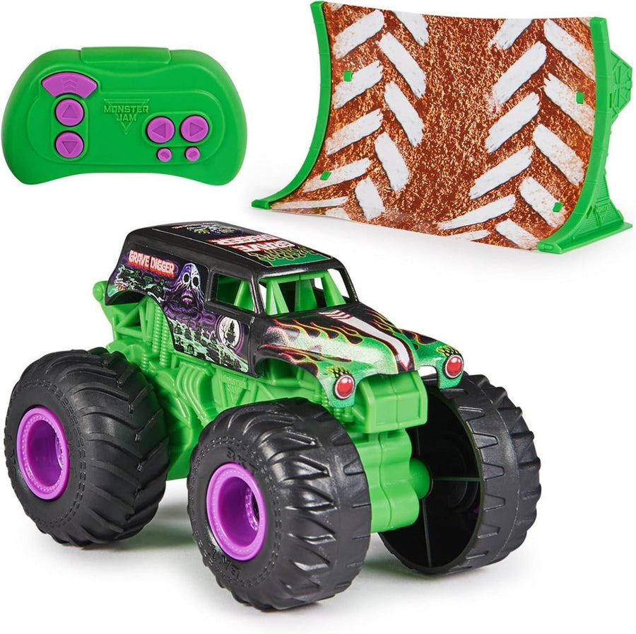 لعبة Monster Jam RC Grave Digger بمقياس 1:64، 6068563 — image 1