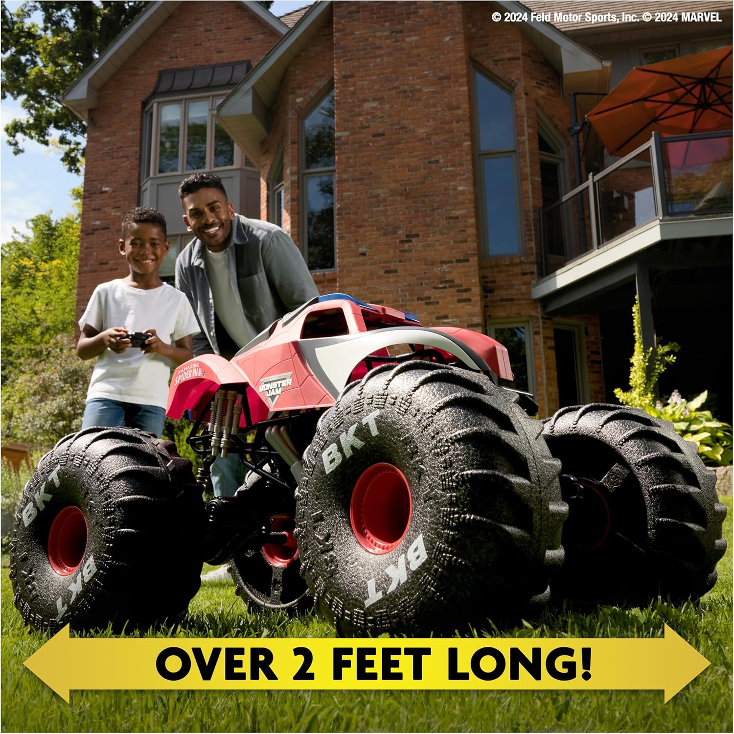 Monster Jam RC Mega Marvel Spiderman 6070554 - Colorland Toys