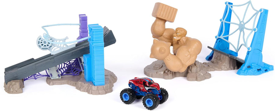 Monster Jam Spider-Man Sandman City 1:64 Battle Playset 6076523 — image 2