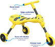 MOOKIE Scuttle Bug Bumble Yellow and Black Ride-On Tricycle