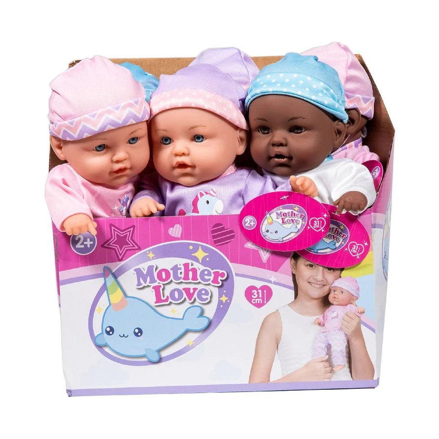 Mother Love Soft Baby Doll Asstd. 31cm 8820 — image 2
