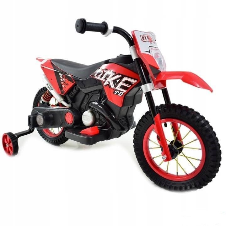 Motor Cross 6V Red QK305 1B1M - Colorland Toys