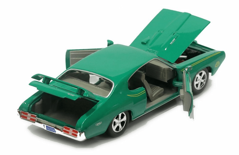 Motor Max 1969 Pontiac GTO Judge Green 1:24 Series 73242 — image 3