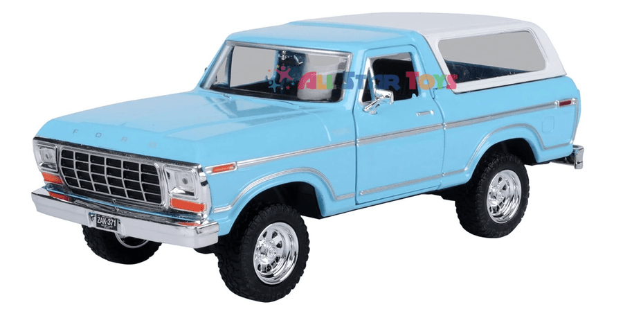 Motor Max 1978 Ford Bronco Blue 1:24 Series 79373 — image 2