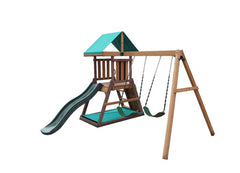 Mount Peak - Matterhorn Swing Set & Playhouse MP76139 - Colorland Toys