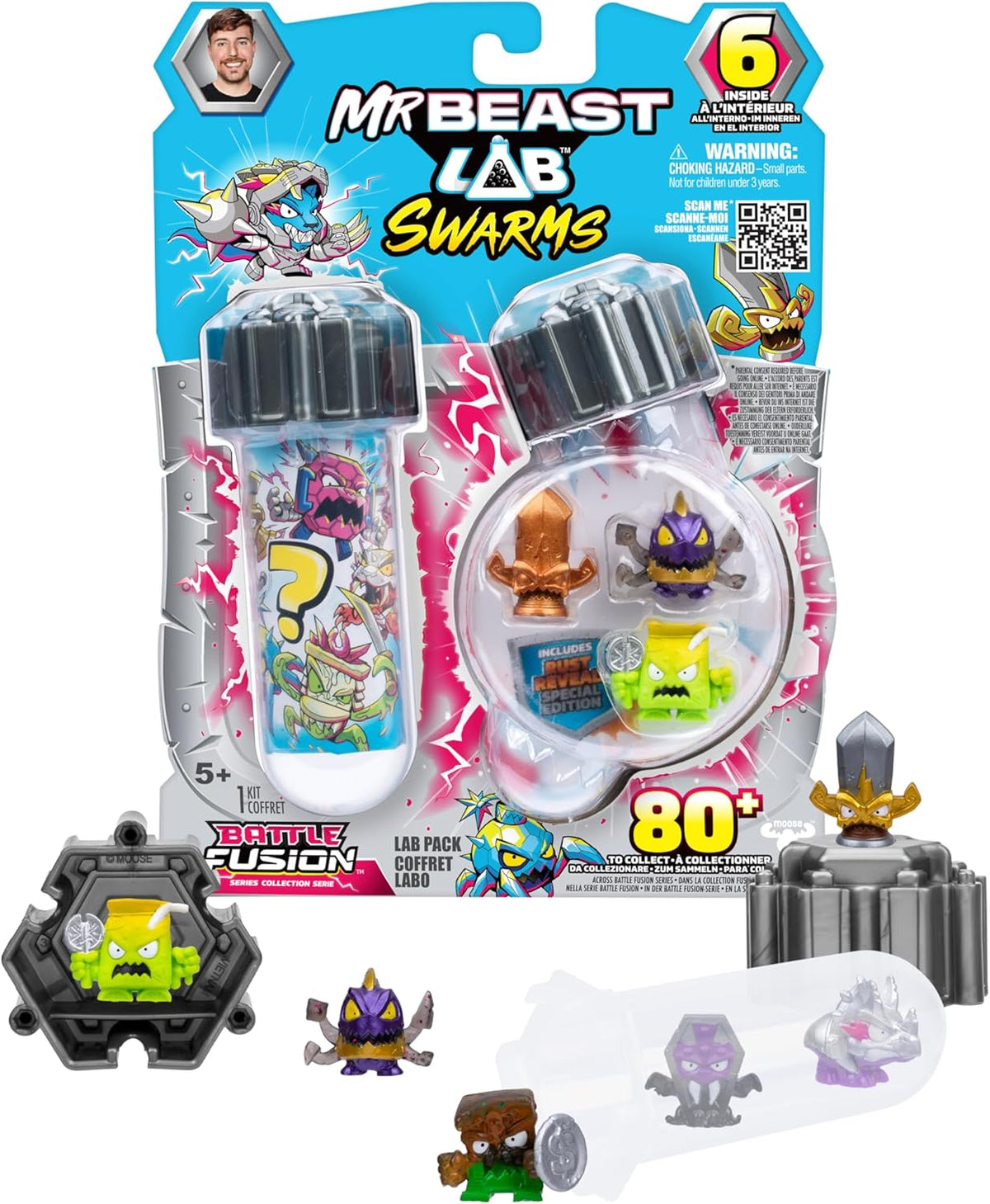 Mr Beast Lab Swarms S4 Lab 6Pk 24873 - Colorland Toys