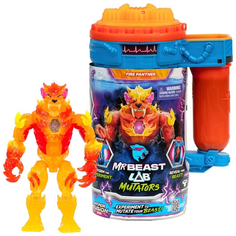 Mrbeast Lab Mutators Mutation Chamber Flame Panther 25009 — image 1