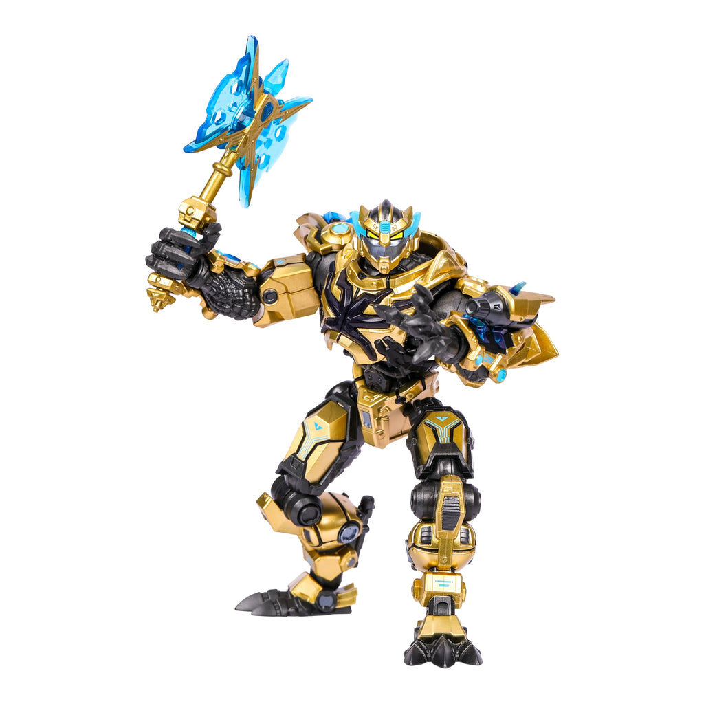 MrBeast Lab Platinum Tiger Battle Titan Figure 6.5”