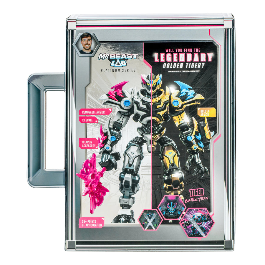 Mrbeast Lab Platinum Series Collector Figure Tiger 24806 — image 2