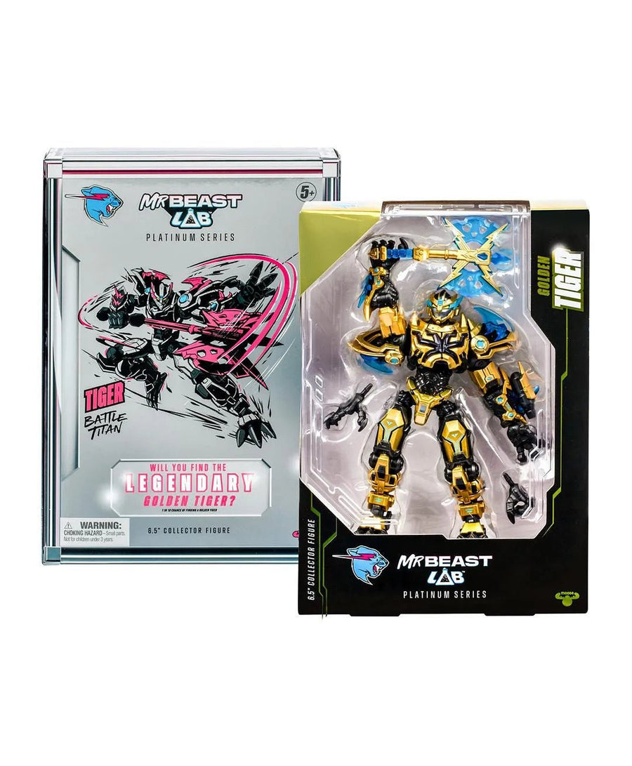 Mrbeast Lab Platinum Series Collector Figure Tiger 24806 — image 4