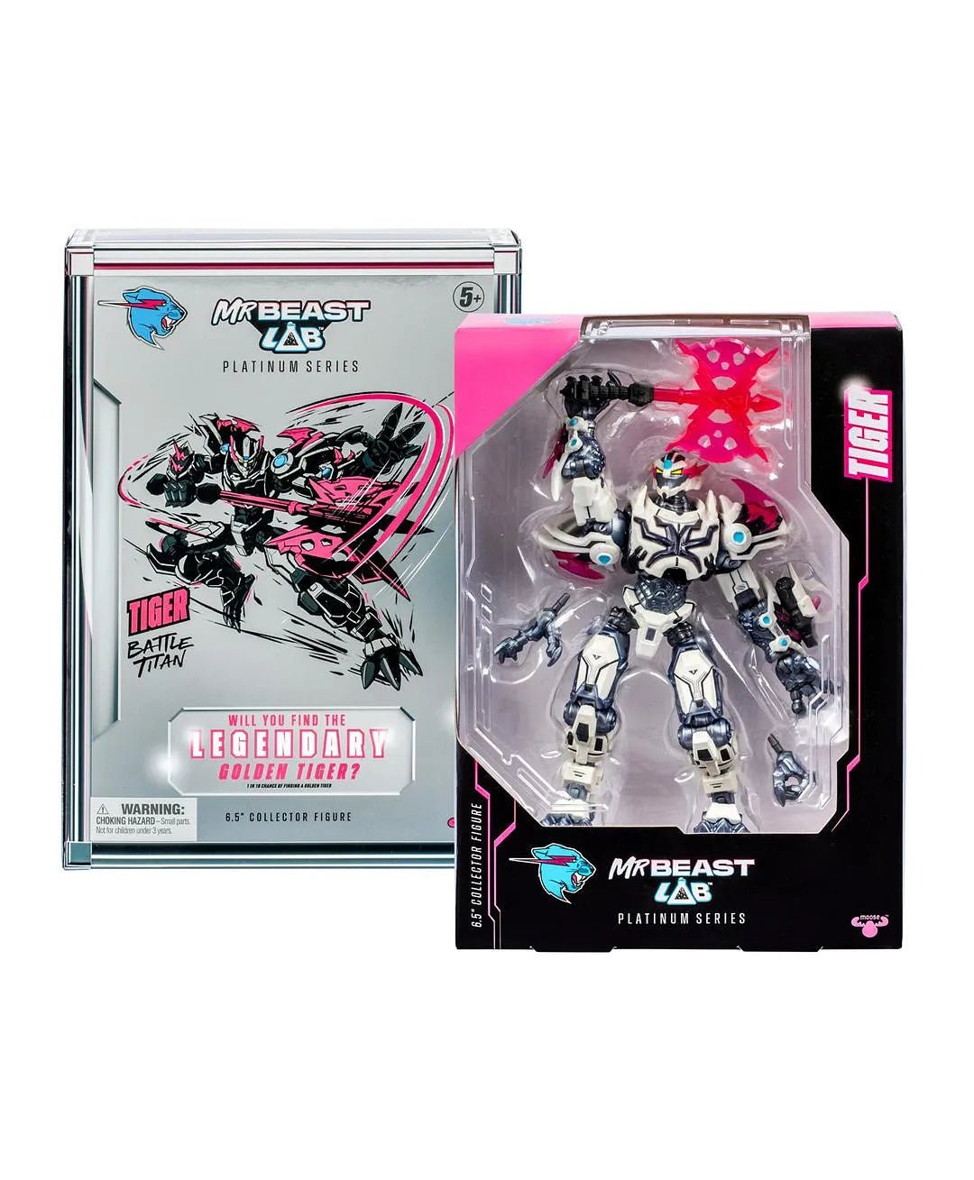 Mrbeast Lab Platinum Series Collector Figure Tiger 24806 — image 5
