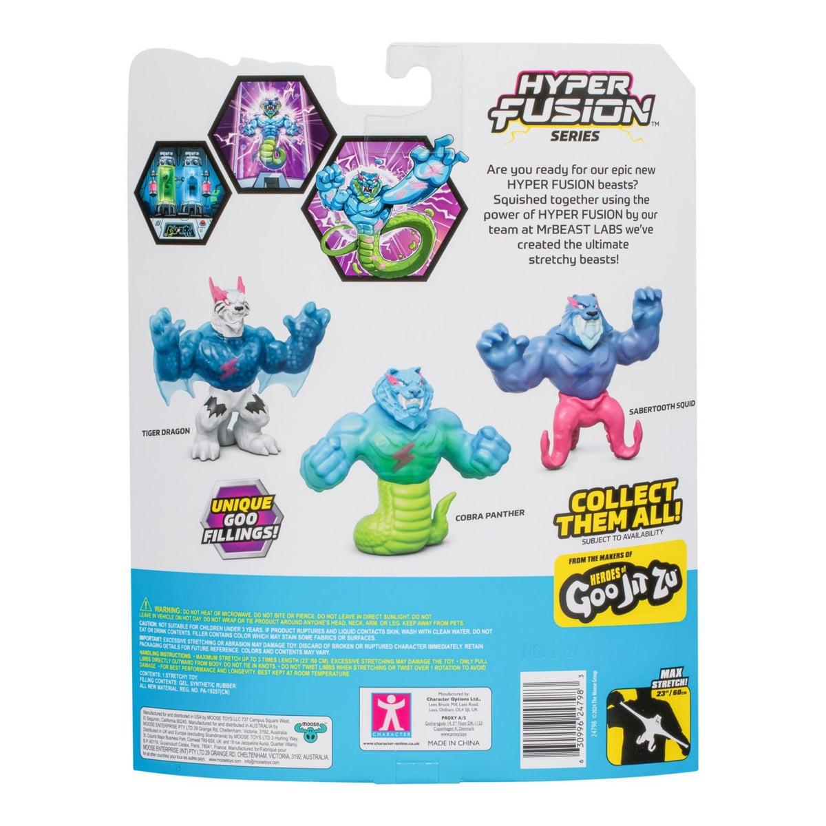 Mrbeast Lab Stretchy Hero Sabertooth Squid 24798 — image 6
