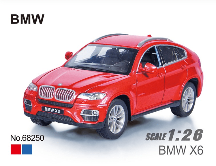 MSZ BMW X6 1:26 68250A - Colorland Toys