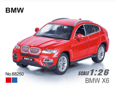MSZ BMW X6 1:26 68250A - Colorland Toys