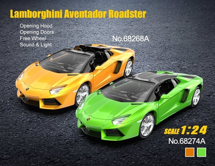 MSZ Lamborghini Aventador Roadster 1:24 68274A — image 3