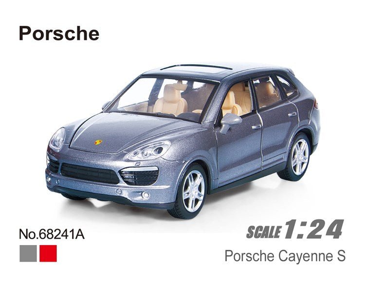MSZ Porsche Cayenne S Diecast Car 1:24 68241A - Colorland Toys