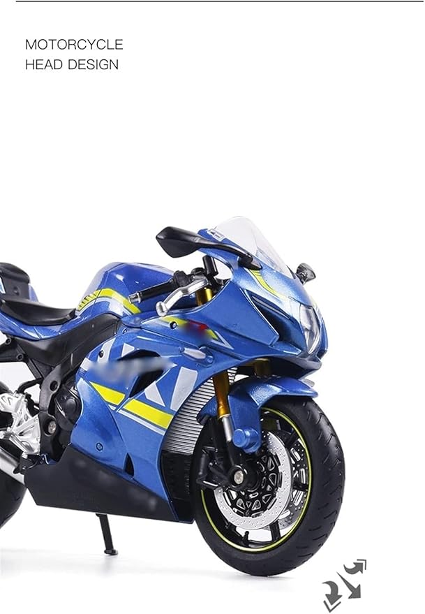 MSZ Suzuki Motorcycle Diecast GSX - R1000 1:12 68489A - Colorland Toys