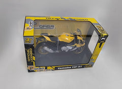 MSZ Yamaha Motorcycle Diecast YZF - R1 1:12 68491A - Colorland Toys