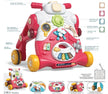 Multi Function 2-in-1 Music Baby Walker Pink 702A/B11143
