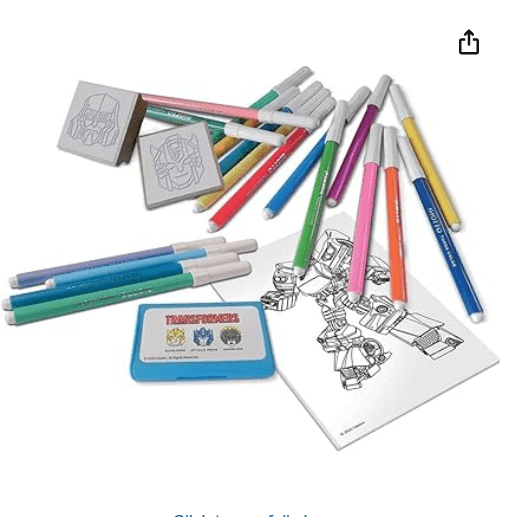 Multiprint Felt Tip Pen Set of Stamps - Transformers 21pcs 86846 — image 2