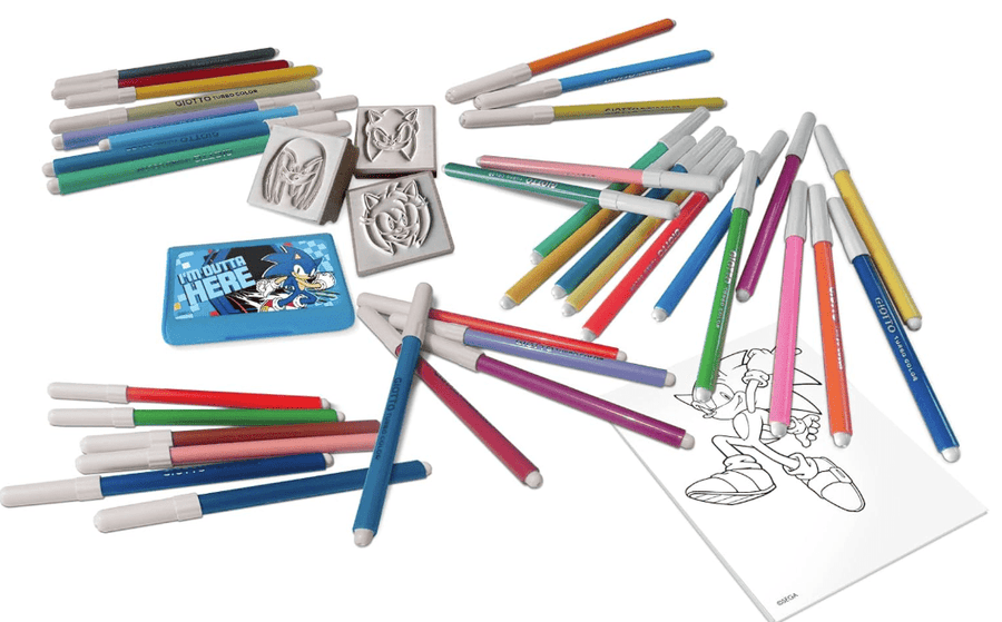 Multiprint Sonic The Hedgedog Felt Tip Pens 36pcs 571228 — image 2