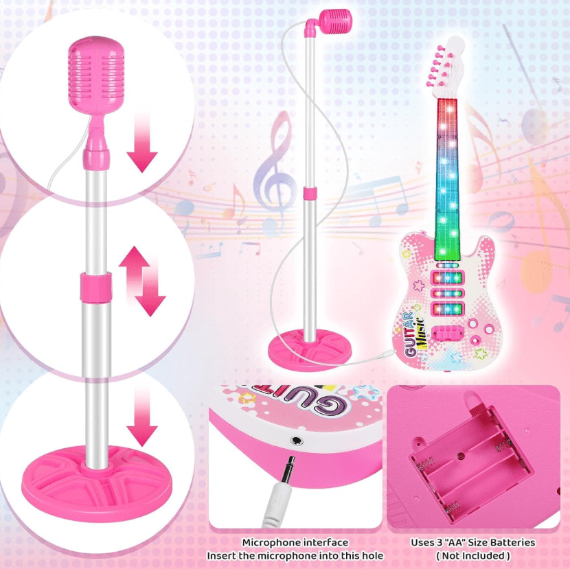 Musical Instruments Guitar with Mic 8818C — image 4