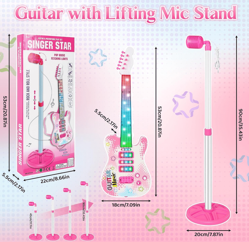 Musical Instruments Guitar with Mic 8818C — image 5