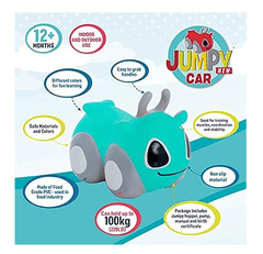 My First Jumpy Car Mint Green GT69376 - Colorland Toys