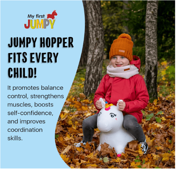 My First Jumpy Unicorn GT69345 - Colorland Toys