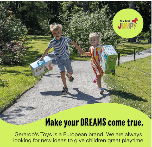 My First Jumpy Unicorn GT69345 - Colorland Toys