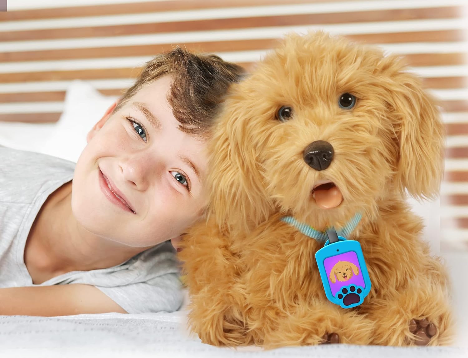 My Fuzzy Friend Moji the Lovable Labradoodle 18207 - Colorland Toys
