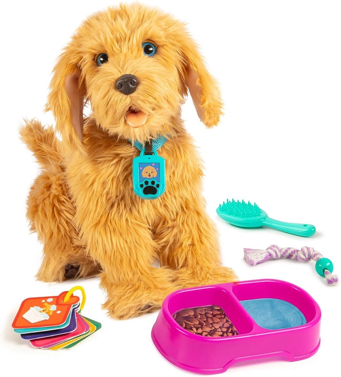 My Fuzzy Friend Moji the Lovable Labradoodle 18207 - Colorland Toys