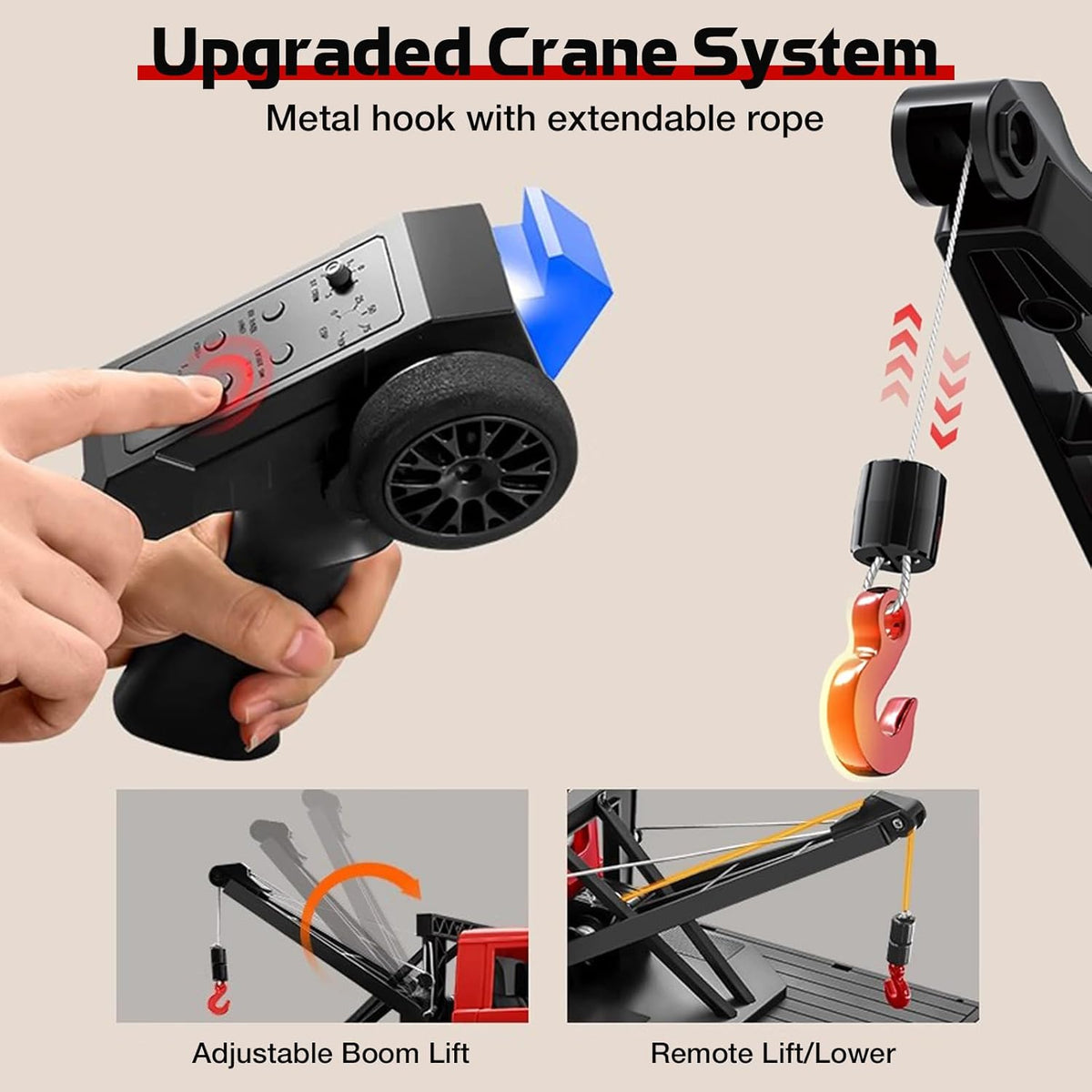 Toyota Land Cruiser 4x4 RC Crane 1:12 | MN-82T - Assorted — image 8