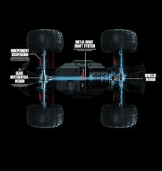 MyToys Typhoon Speed Racing Car 1:10 Scale MT675 - Colorland Toys