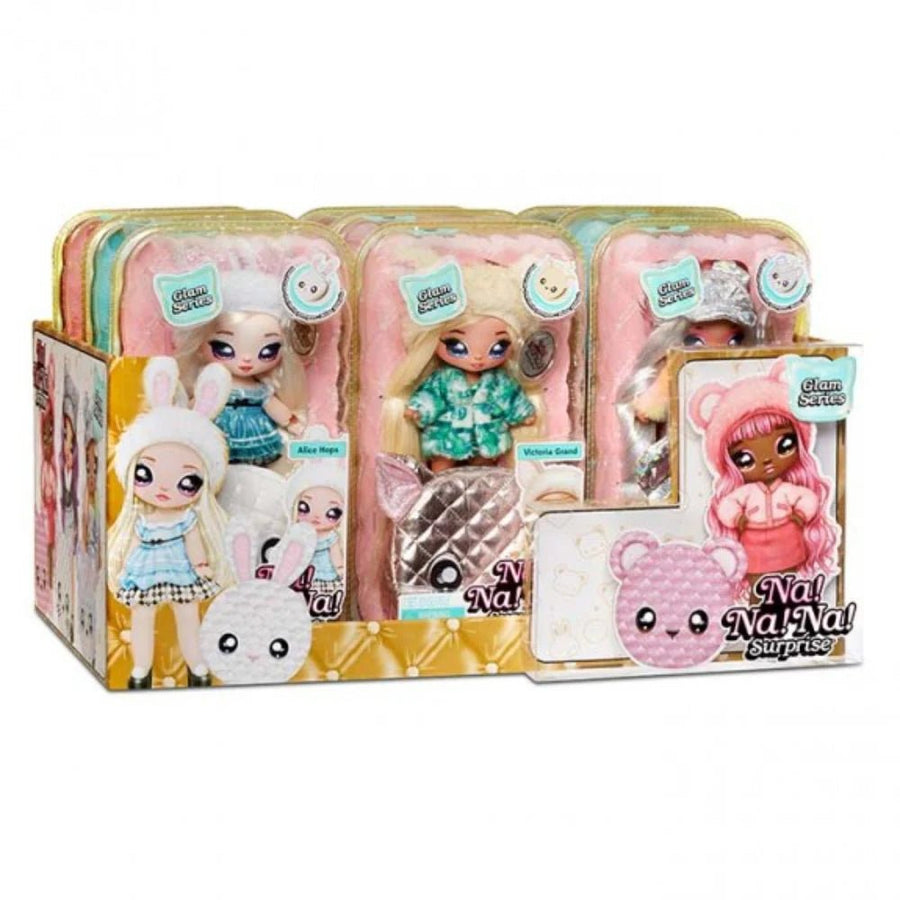 Na! Na! Na! Surprise 2-in-1 Pom Doll Glam Metallic Series 1 Victoria Grand 575443/MGA-575146 — image 1