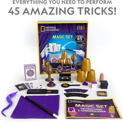 National Geographic Magic Set 45 Tricks RTNGMAGIC45 - Colorland Toys