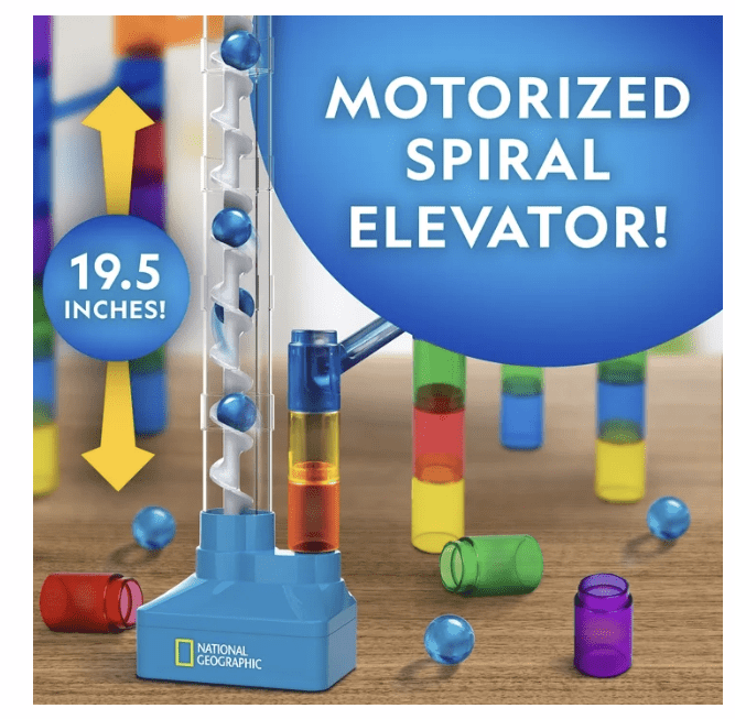 National Geographic Motorized Marble Run 75-Pcs Set RTMR75 — image 5