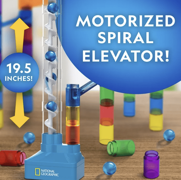 National Geographic Motorized Marble Run 75-Pcs Set RTMR75 — image 7