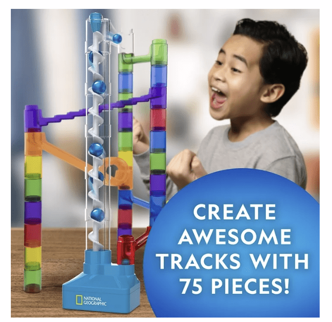 National Geographic Motorized Marble Run 75-Pcs Set RTMR75 — image 4
